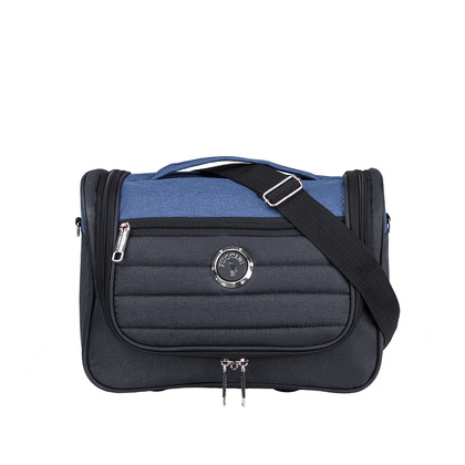 Kufer miękki PUCCINI PERUGIA QM50710 7 Niebiesko czarny