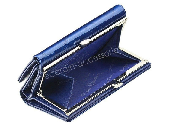 Portfel damski skórzany PIERRE CARDIN 05 LINE 108 Zielony