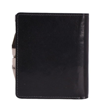 Portfel damski skórzany KEMER D29 Czarny - min. zamówienie 20 / 50 / 100 szt.