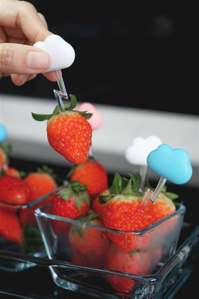 Wykałaczki do serwowania Cloud Party QL10255-BU-PK