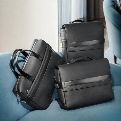 EMPIRE SUITCASE II. Teczka Executive z poliamidowej skóry na laptopa 15.6"