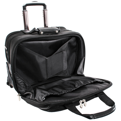 Torba podróżna na kołach McKlein Chicago 17" Czarna