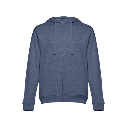 THC AMSTERDAM. Męska bluza z bawełny i poliestru