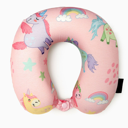 Poduszka podróżna dziecięca PUCCINI PKPP 3C Jednorożce