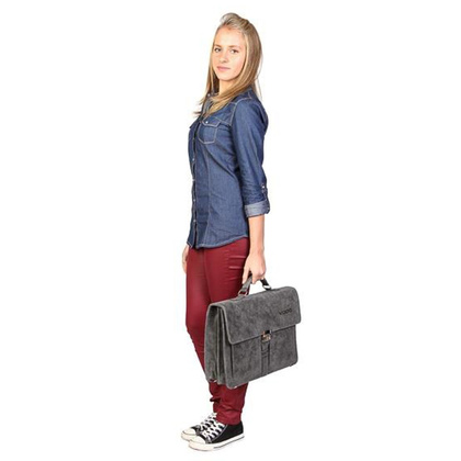 Teczka KEMER VOOC Vintage URBAN ATS167 ciemny brąz