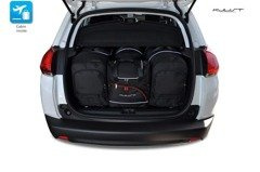 PEUGEOT 2008 2013-2019 TORBY DO BAGAŻNIKA 4 SZT KJUST