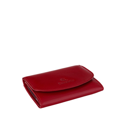 Czerwony damski portfel skórzany Canaletto – elegancja i funkcjonalność na co dzień PD1203cs165