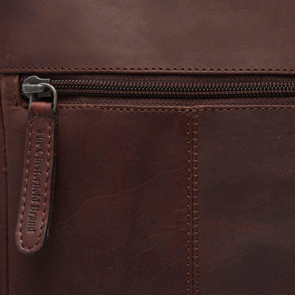 Torba na ramię skórzana Brązowa - min. zamówienie 20 / 50 / 100 szt.