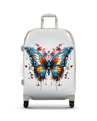 Średnia walizka Motyl3
