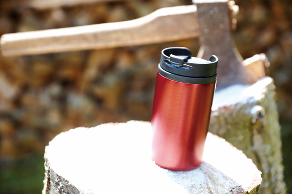 Kubek termiczny TAKE FAST, czerwony
