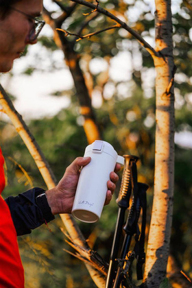 Kubek termiczny 400ml FUORI biały 27664