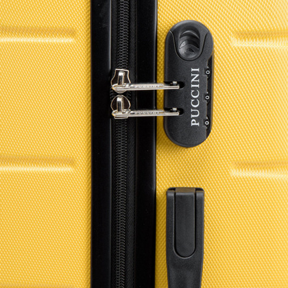 Mała kabinowa walizka PUCCINI ALICANTE ABS024C 6 Żółta