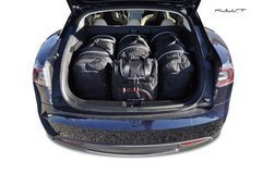 TESLA MODEL S 2014+ TORBY DO BAGAŻNIKA 4 SZT KJUST