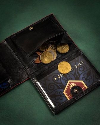 Elegancki skorzany portfel meski z systemem RFID