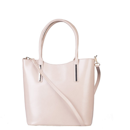 Torebka damska skórzana KEMER 635 Beżowa - min. zamówienie 20 / 50 / 100 szt.