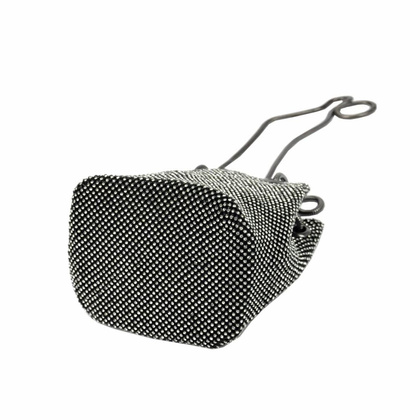 Jakościowa torebka damska z tworzywa Jessica 1715 czarna