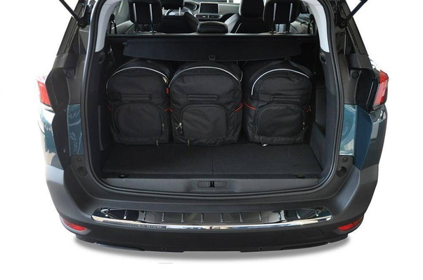 PEUGEOT 5008 2017+ TORBY DO BAGAŻNIKA 5 SZT KJUST