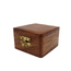 Małe drewniane pudełko na prezent 6 x 6 x 4 cm WB859