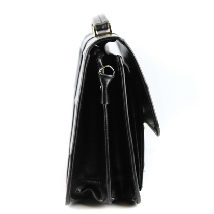 513 Teczka damska pasy-czarny KEMER