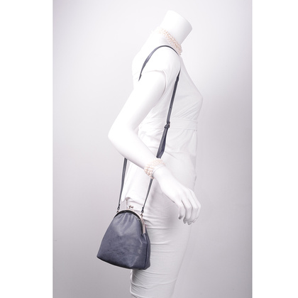 Torebka damska skórzana BELLUCCI R121 Błękitna - min. zamówienie 20 / 50 / 100 szt.