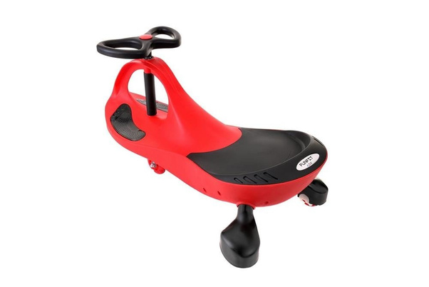 Jeździk Grawitacyjny FUNFIT KIDS ze świecącymi kołami LED Czerwony