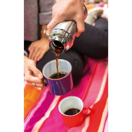 Emaliowany kubek 350 ml UPOMINKARNIA Beżowy