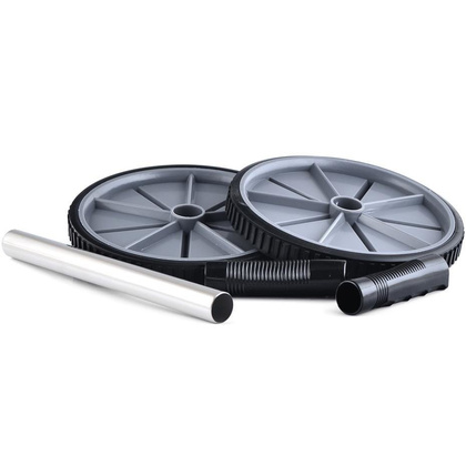 Wałek podwójny Profit szaro czarny DK 3216N