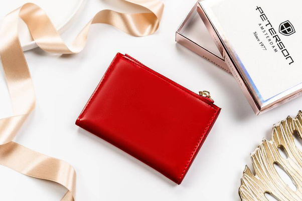 Portfel damski eko PTN 003-BH Czerwony