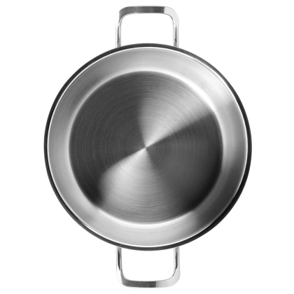 Zestaw garnków garnki stalowe 18/10 PREMIUM 10 el.