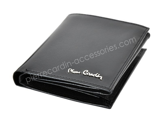 Portfel męski skórzany PIERRE CARDIN YS520.1 326 RFID Czarny