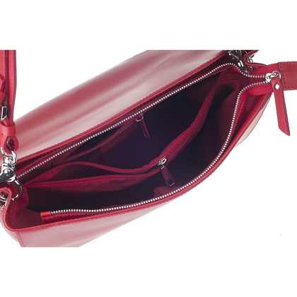 Torebka damska skórzana KEMER 412 Czerwona - min. zamówienie 20 / 50 / 100 szt.