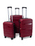 Zestaw 3 walizek KEMER RGL PP3 Bordowy