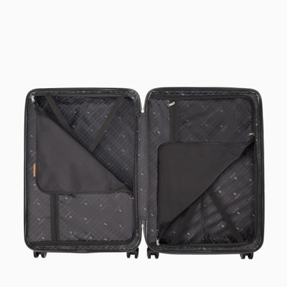 Duża walizka PUCCINI GENEVA PC033A 8 Antracytowa