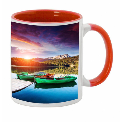 Kubek ceramiczny 350 ml UPOMINKARNIA Biały