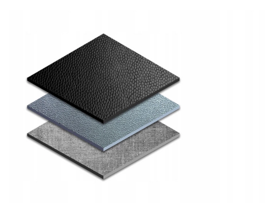 Skórzany portfel męski poziomy ze skóry n992-vt2 black-red