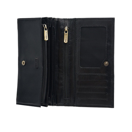 Portfel damski skórzany PUCCINI MU1706 1 Czarny