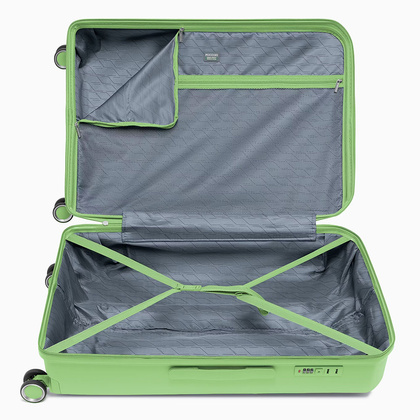 Duża walizka PUCCINI YOKO PP029A 5 Zielona