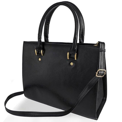 Torebka skórzana KEMER SOLIER FL11 Czarna - min. zamówienie 20 / 50 / 100 szt.