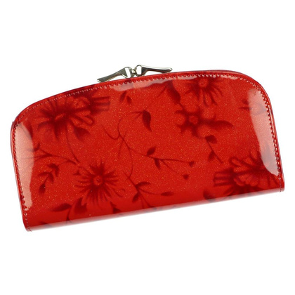 Portfel damski skórzany PELLUCCI FL-123 RFID Czerwony