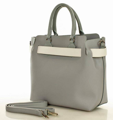 MONNARI Elegancka torebka kuferek  szary - min. zamówienie 20 / 50 / 100 szt.