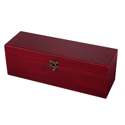 Skrzynka na wino z akcesoriami UPOMINKARNIA Angers Brązowy