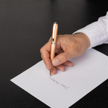 Długopis Contour Brushed Champagne