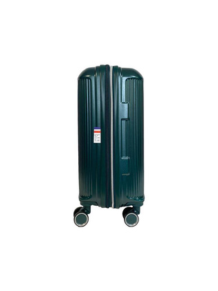 LYS Paris Porto Mała twarda zielona walizka kabinowa na kółkach 55 cm