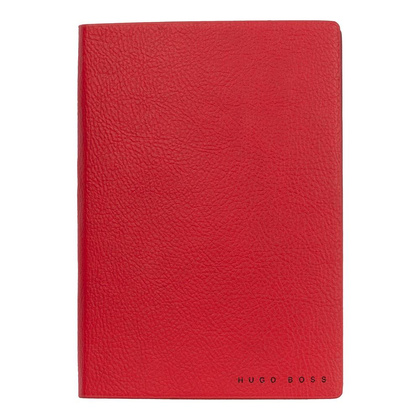 Notes Hugo Boss A6 Essential Storyline Red Plain