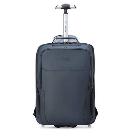 Delsey Parvis Plus 2 w 1 grafitowy plecak i torba na laptopa 55 cm 17.3"