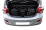 HYUNDAI i10 2013+ TORBY DO BAGAŻNIKA 4 SZT KJUST
