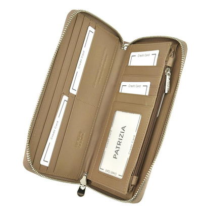 Portfel damski skórzany PELLUCCI FF-119 RFID Czerwony