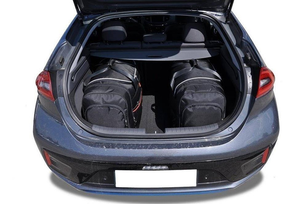 HYUNDAI IONIQ ELECTRIC 2014+ TORBY DO BAGAŻNIKA 4 SZT KJUST
