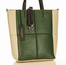 MARCO MAZZINI Oryginalna torba skórzana shopper bag XL slow fashion zielony - min. zamówienie 20 / 50 / 100 szt.