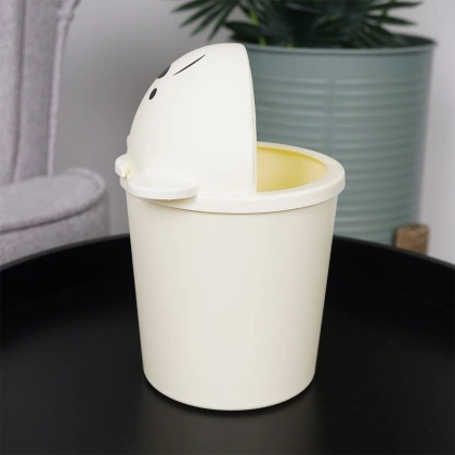 Kosz na śmieci odpady mini łazienkowy stołowy stół miś 1,5 l